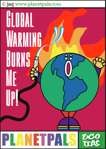Planetpals Global Warming Eco Tip